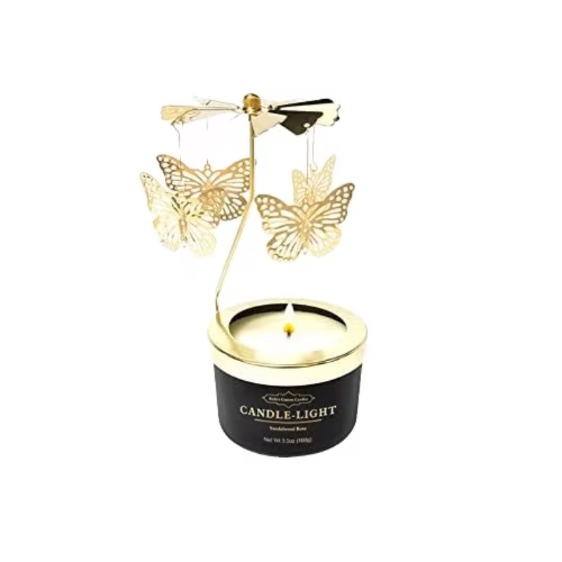 Candle Souvenir - 봄 심기 테마 회전 캔들 홀더
