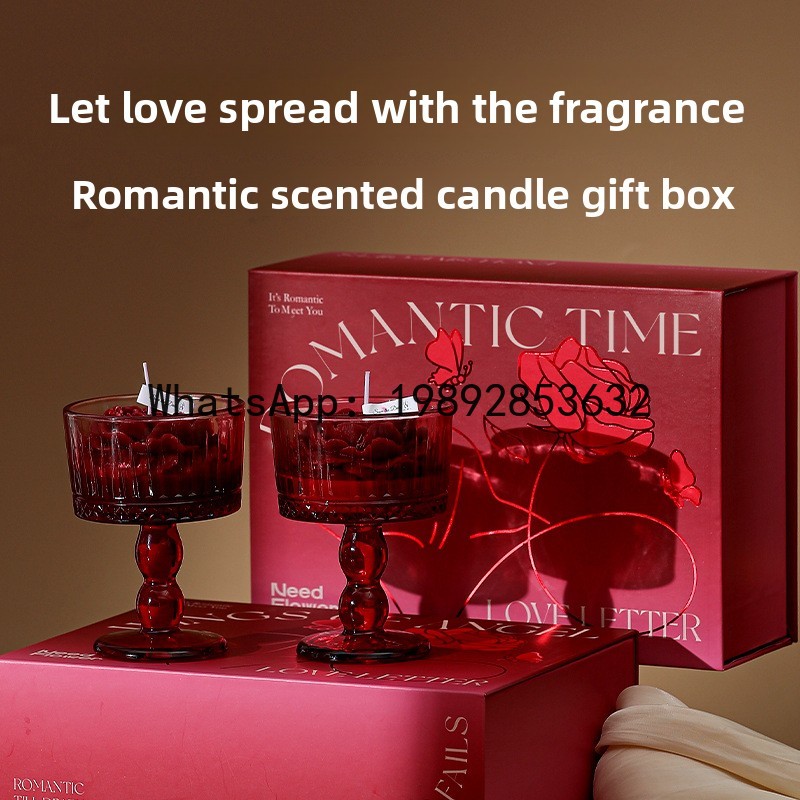 Candle Souvenir - LZ 장미향 캔들 모델링 왁스 향초