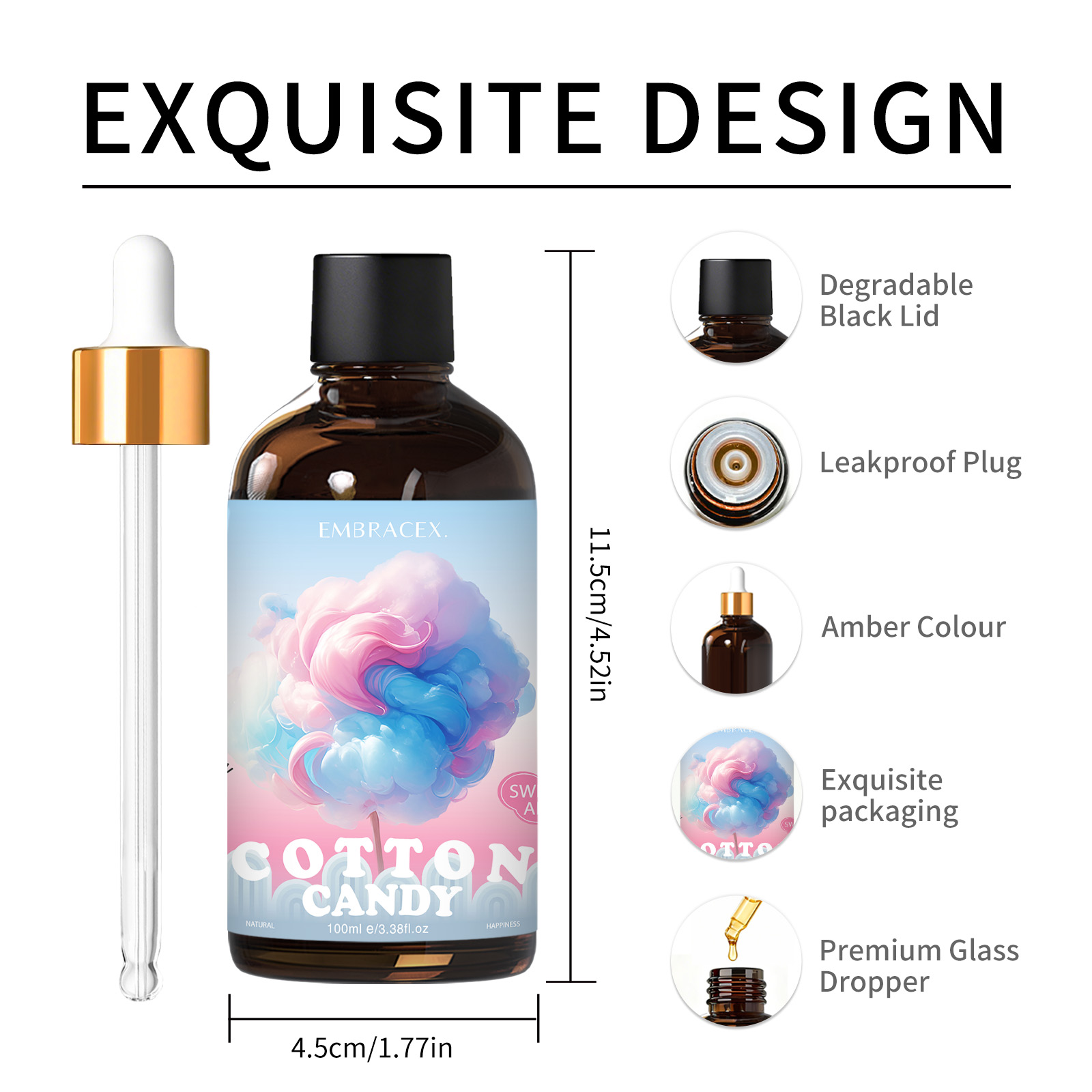 100ml 솜사탕 에센셜 오일 디퓨저 양초 만들기 친구 - Candle Souvenir 리뷰 및 가격