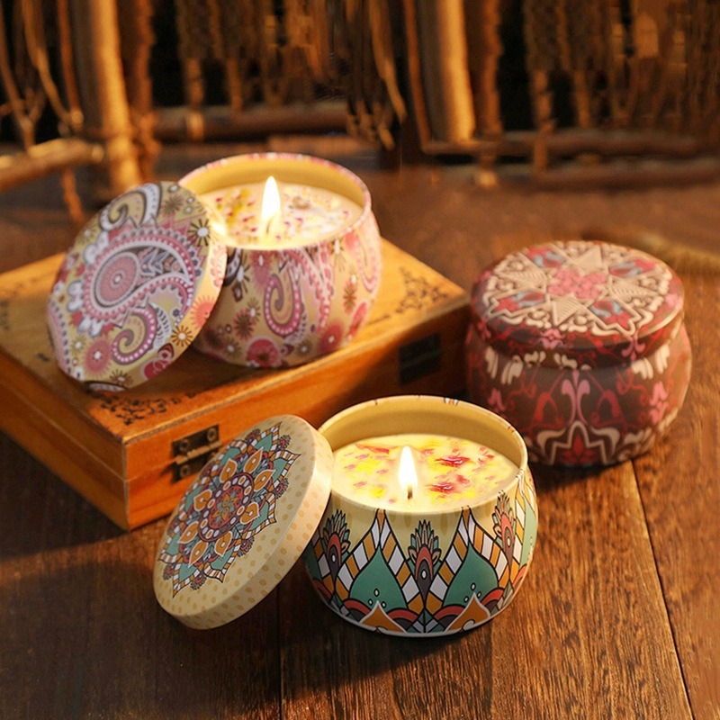 드라이플라워 무연 향초, 침실용 오래 지속되는 은은한  - Candle Souvenir 리뷰 및 가격