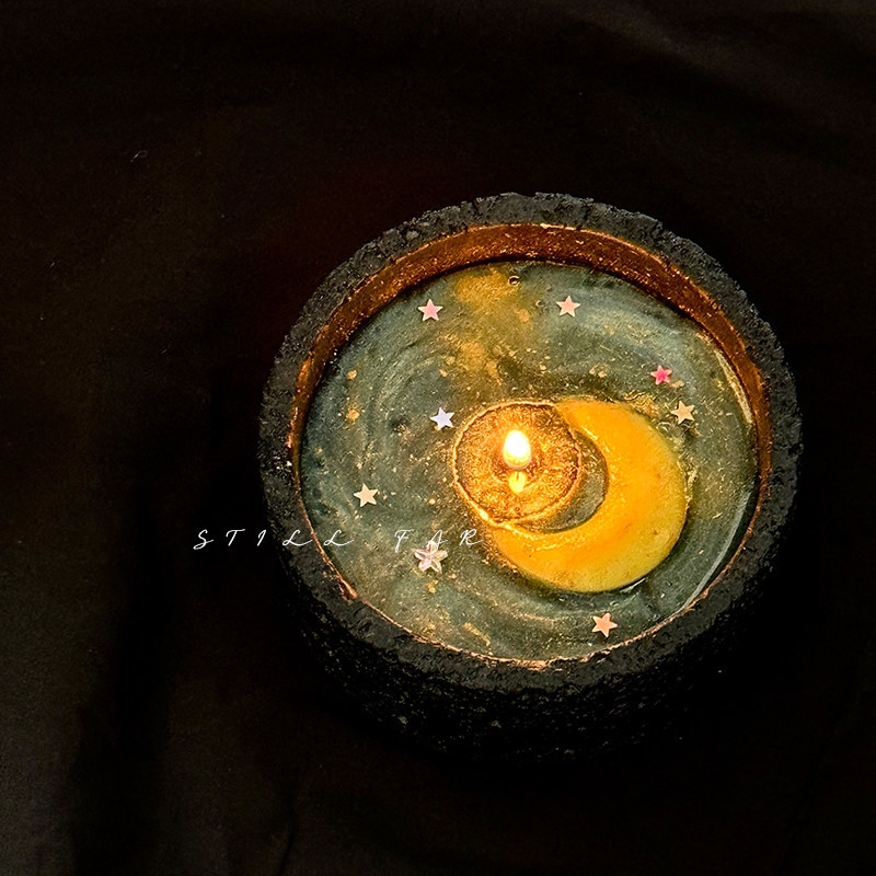 녹는 달 향초, 손으로 뿌린 소이 왁스, 감성적인 인테 - Candle Souvenir 리뷰 및 가격