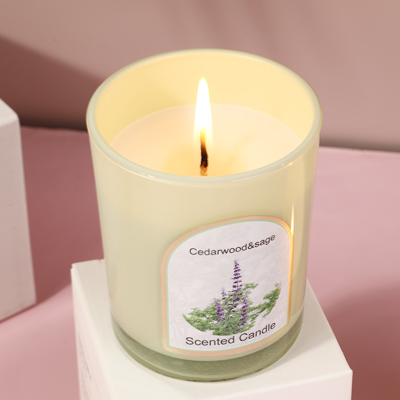 나무 덮개 컬러 유리 향초 도매 맞춤형 가정용 향초 장 - Candle Souvenir 리뷰 및 가격