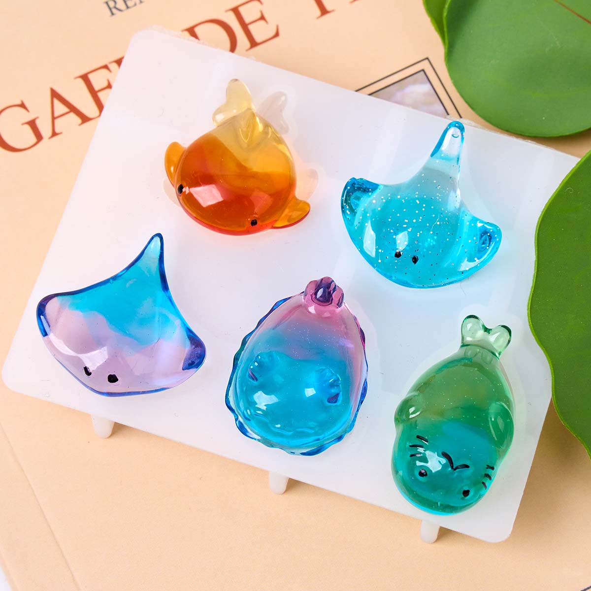 3D 힐링 귀여운 만타 가오리 실리콘 몰드 DIY 키체 - Candle Souvenir 리뷰 및 가격