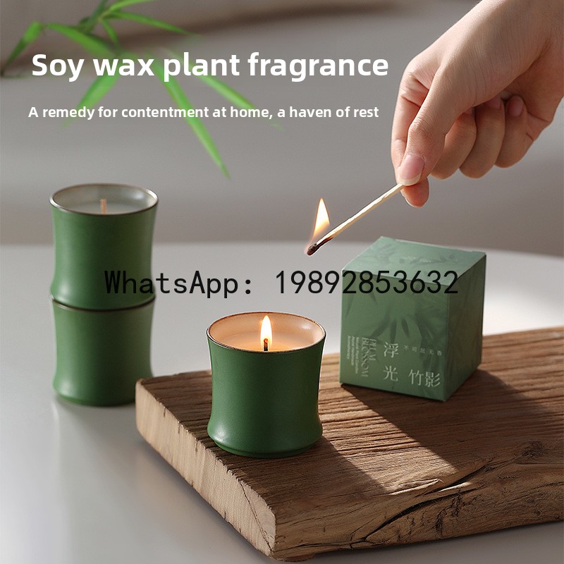 LZ 향초 선물세트 대나무 세라믹 선물 생일 기념품 장 - Candle Souvenir 리뷰 및 가격
