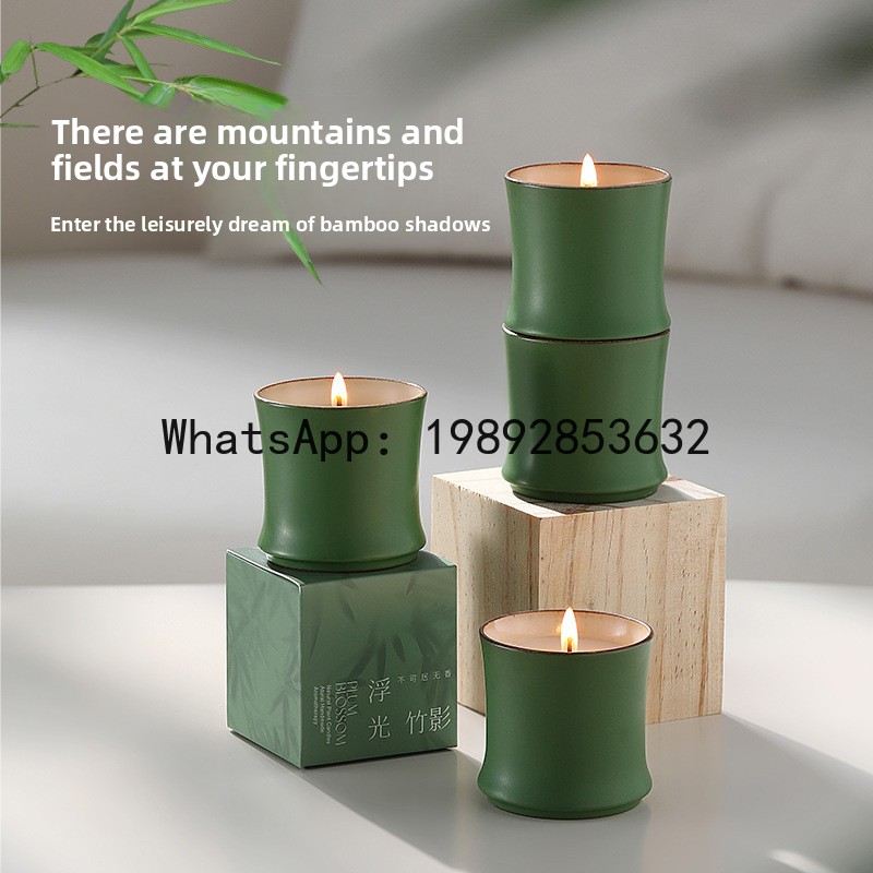 LZ 향초 선물세트 대나무 세라믹 선물 생일 기념품 장 - Candle Souvenir 리뷰 및 가격